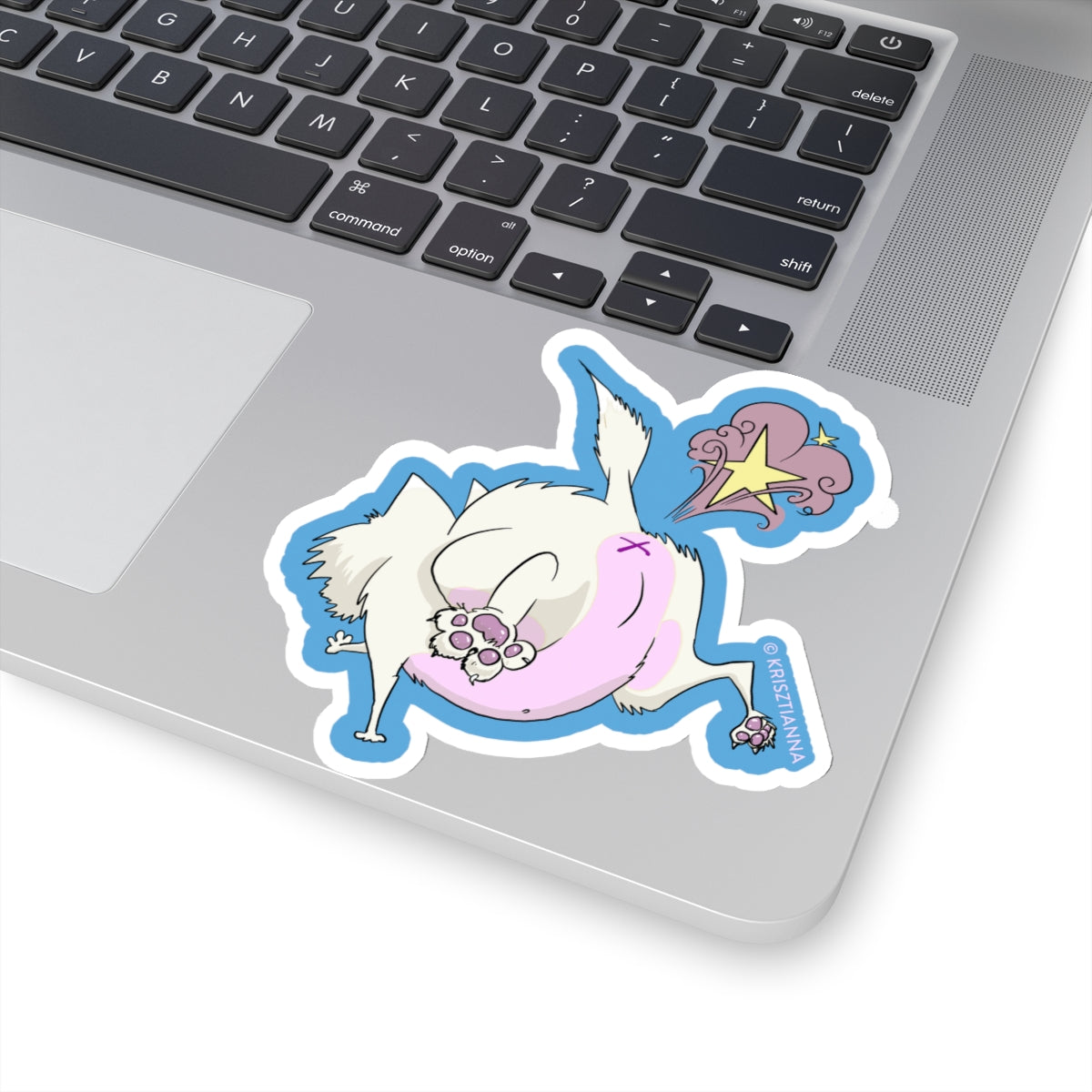 Kitty Magic Farts Sticker