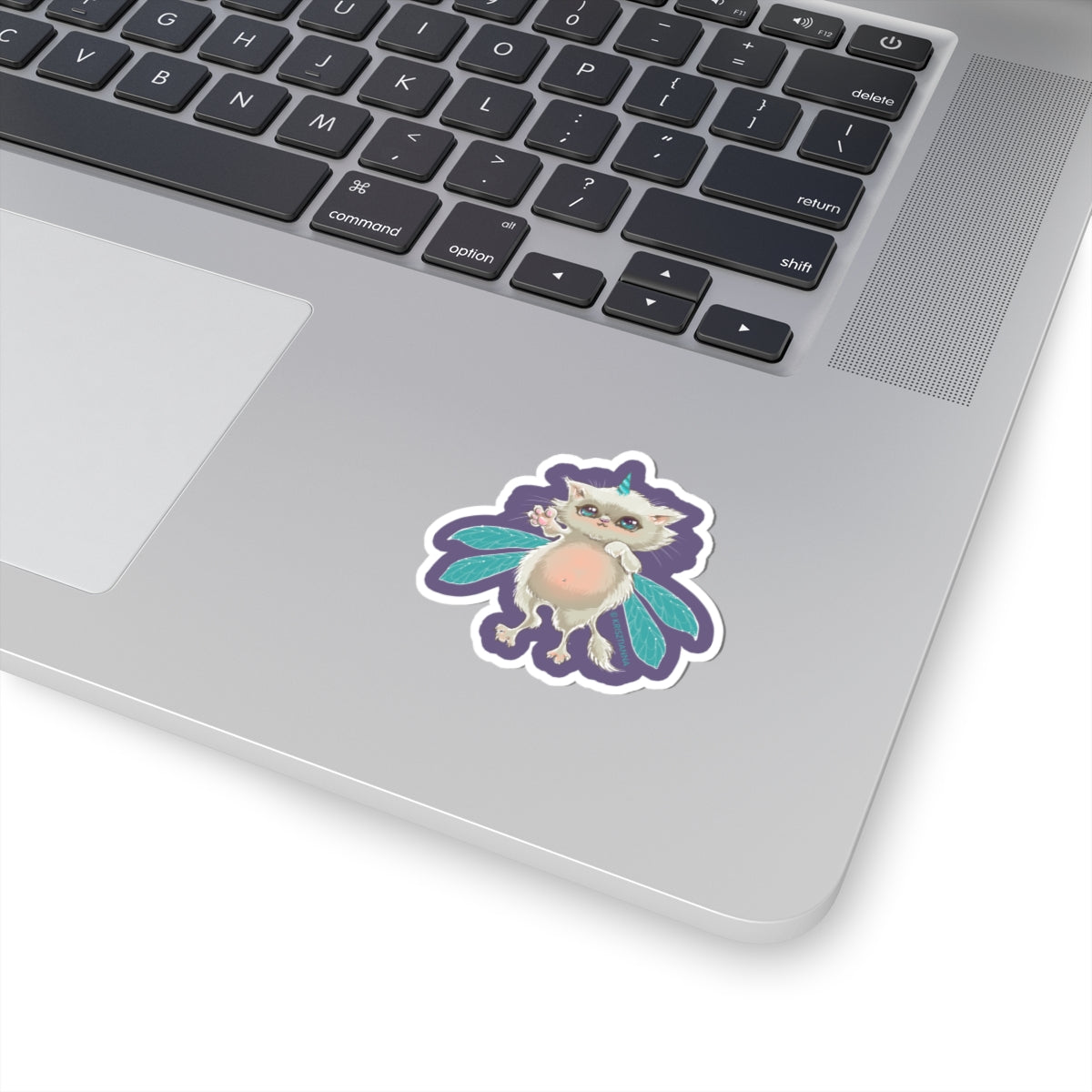 Whiskerfly Uni-Kitty Sticker