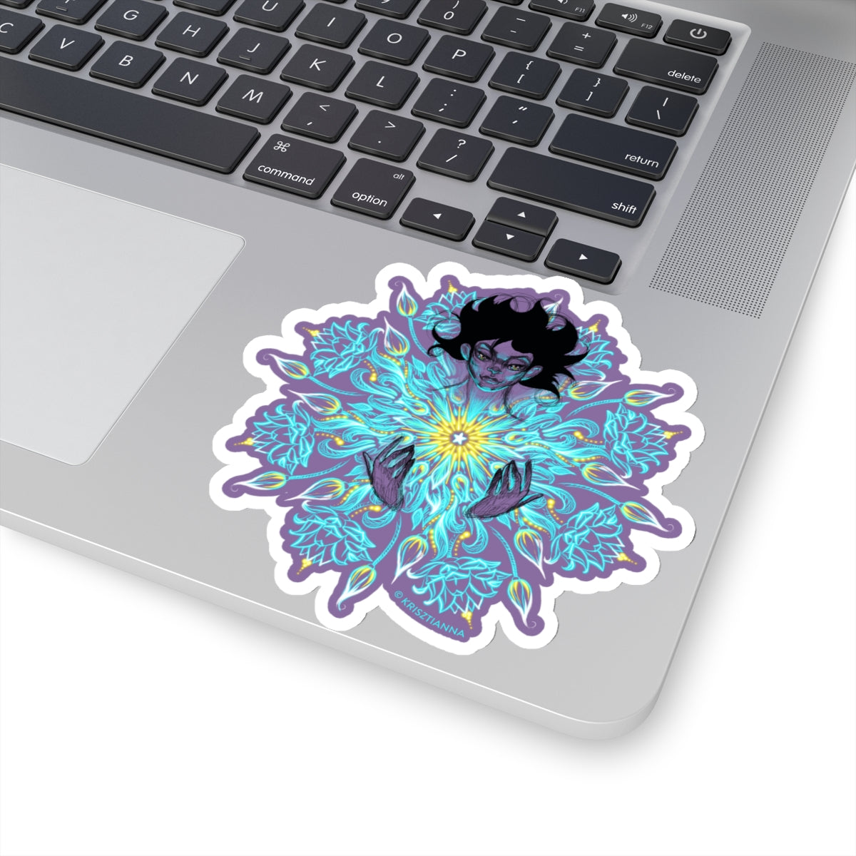 Shining Star Mandala Sticker