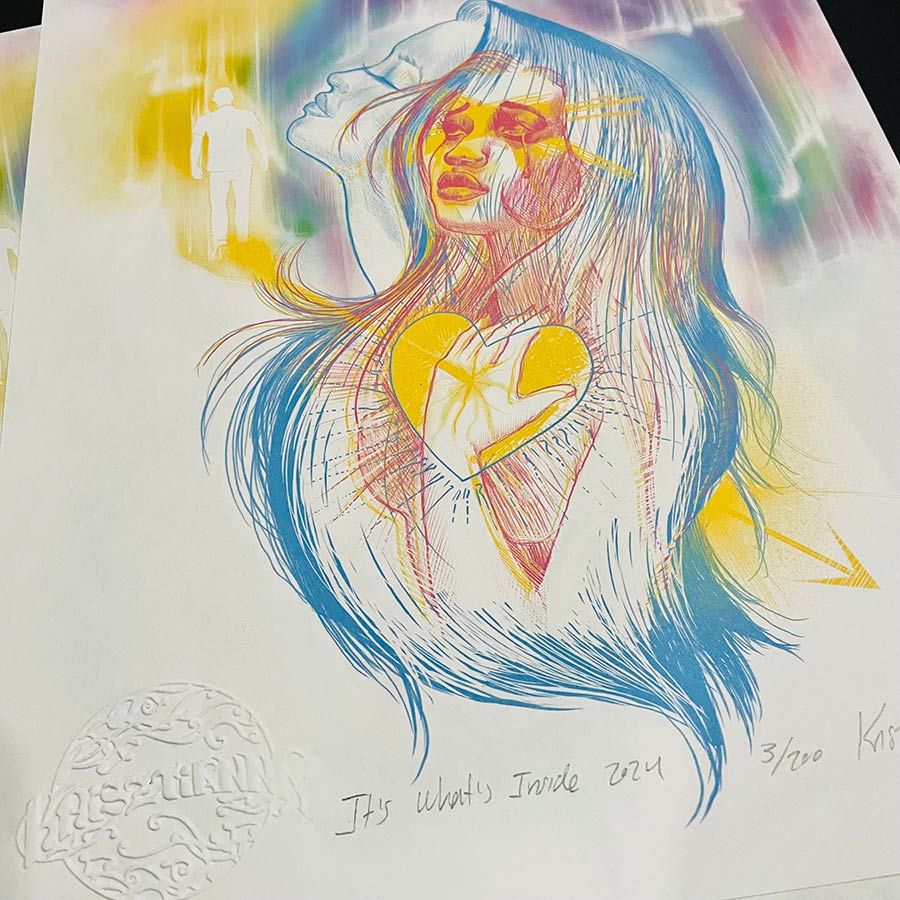 "It's What Inside" Film’s Official Limited Edition RGB Art Print Pre-Order - Ships December