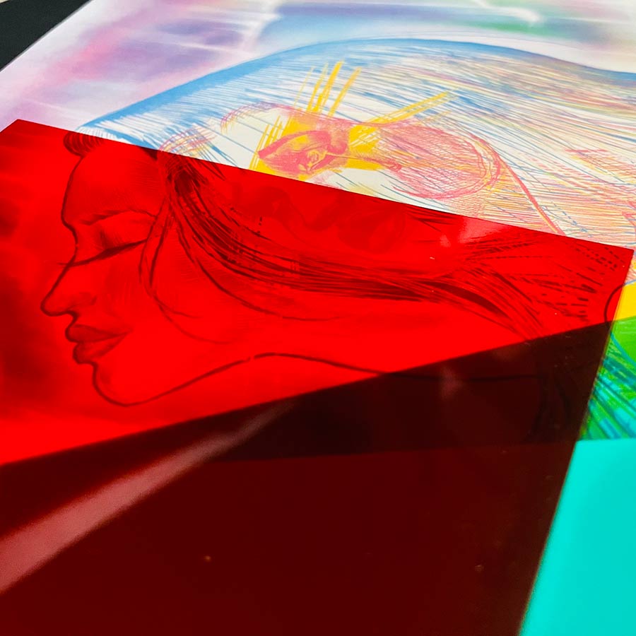 "It's What Inside" Film’s Official Limited Edition RGB Art Print Pre-Order - Ships December