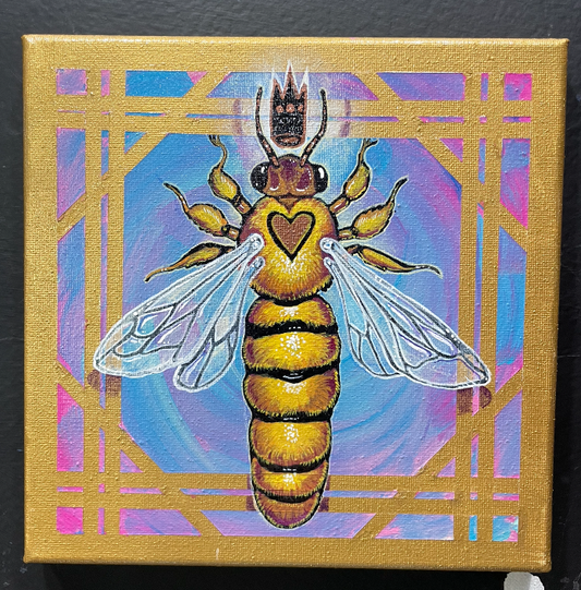 "Queen" Original Acrylic Painting
