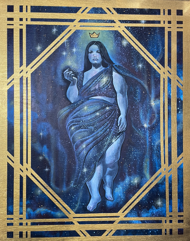 "The Divine" Original Acrylic Painting