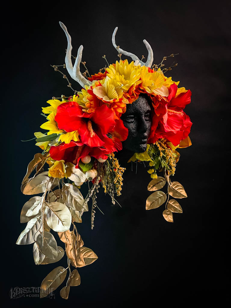 Royal Hibiscus Creature Headdress
